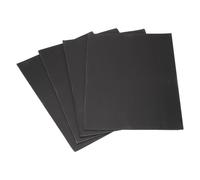 sourcing map 4 Pcs Corrugated Plastic Sheet, 4mm Black Corrugated Plastic Boards 10 x 10 Inch Blank Waterproof Yard Signs for DIY Crafts, Guidepost, Party Decorations