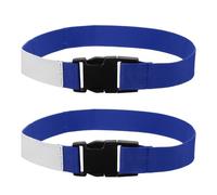 sourcing map 4 Pcs Laundry Strap with Buckle, Multipurpose Laundry Strap Replacement Wash Care Utility Household Cleaning Loop Athletics Accessories Tools Storage, Dark Blue