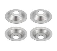 sourcing map 4 Pcs M12 Arbor Washer, 2x50mm 304 Stainless Steel Bench Grinder Arbor Washer for Bench Grinder Polisher Wire Wheel Buffing, Silver