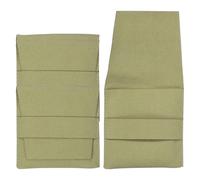 sourcing map 4 Pcs Microfiber Jewelry Pouch, 8 x 8cm Jewelry Packaging Bag Small Portable Envelope Style Storage Pouch for Earring Bracelet Necklace Brooches Pendants Packaging, Green