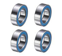 sourcing map 4 Pcs MR85-2RS Deep Groove Micro Bearing, 5x8x2.5mm Double Rubber Sealed Chrome Steel Small Bearings (ABEC5, Z4 Low Noise)