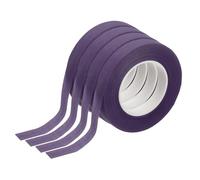 sourcing map 4 Pcs Purple Floral Tape 1/2" x 29.5 Yards Florist Wrap Adhesive Tape Flower Arrangements Supplies for Artificial Flowers Bouquet Stem Wrapping Floral Crafts Wedding Bouquet