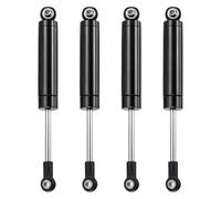 sourcing map 4 Pcs RC Shock Absorber 1/10 102mm Internal Spring Oil Shock Absorber Dampers for 1/10 RC Car Crawler Racing Truck Upgrade Parts, Black