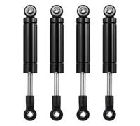 sourcing map 4 Pcs RC Shock Absorber 1/10 72mm Internal Spring Oil Shock Absorber Dampers for 1/10 RC Car Crawler Racing Truck Upgrade Parts, Black
