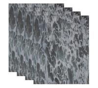 sourcing map 4 Pcs Ripple Water Sticker, Self Adhesive Artificial Water Wave Effect Stickers 11.69"x8.27" Dollhouse Wallpaper Sheets for DIY Dollhouse, Miniature Landscapes, Dark Green