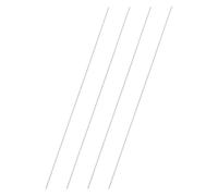 sourcing map 4 Pcs Round Steel Rod 1.1mm Diameter HSS Lathe Bar Stock Tool 200mm Long for Shaft Gear Drill Lathes Boring Machine Turning Miniature Axle Cylindrical Pin DIY Craft Tool