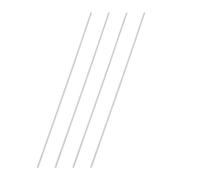 sourcing map 4 Pcs Round Steel Rod 1.9mm Diameter HSS Lathe Bar Stock Tool 200mm Long for Shaft Gear Drill Lathes Boring Machine Turning Miniature Axle Cylindrical Pin DIY Craft Tool