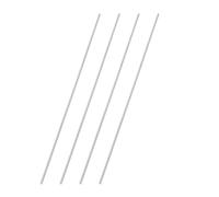 sourcing map 4 Pcs Round Steel Rod 2.2mm Diameter HSS Lathe Bar Stock Tool 200mm Long for Shaft Gear Drill Lathes Boring Machine Turning Miniature Axle Cylindrical Pin DIY Craft Tool