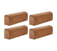 sourcing map 4 Pcs Sofa Armrest Covers Stretch Couch Armrest Cover for Chairs Sofas Couch Arm, Scratch-Resistant Sofa Arm Cover, Camel