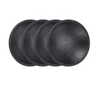 sourcing map 4 Pcs Speaker Dust Cap 45mm/1.8" Outer Diameter Oiled Cloth Cap Dome Cap Subwoofer Coil Cover Caps for Speaker Accessories Repairing