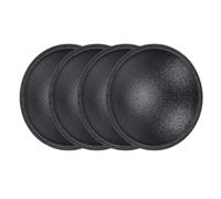 sourcing map 4 Pcs Speaker Dust Cap 65mm/2.5" Outer Diameter Oiled Cloth Cap Dome Cap Subwoofer Coil Cover Caps for Speaker Accessories Repairing