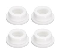 sourcing map 4 Pieces White Plug Holes, Waterproof Rubber Button Plug for 27mm / 1.06" Hole