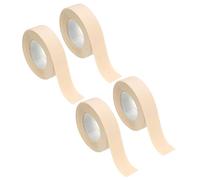 sourcing map 4 Rolls Beige Caulk Sealant Strip Waterproof Self Adhesive 0.87" x 10.5Ft Toilet Caulk Tape, Bathtub Caulk Sealing Strip for Kitchen Countertop, Sink, and Floor Edge Protector