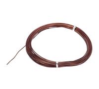 sourcing map 40 Gauge Aluminum Craft Wire, 33 Feet Bendable Wire Metal Armature Wire for Jewelry Making DIY Sculpting Floral Wreath Making Wire Wrapping Christmas Ornaments (40 AWG Copper)