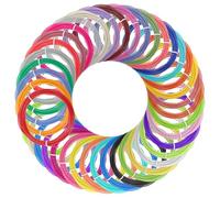 sourcing map 40 Pcs 3D Pen Filament, 1.75mm Dia 16.4ft Length PLA 3D Printing Pen Filament Refills for 1.75mm 3D Printing Pen, 40 Colors