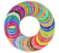 sourcing map 40 Pcs 3D Pen Filament, 1.75mm Dia 33ft Length PLA 3D Printing Pen Filament Refills for 1.75mm 3D Printing Pen, 40 Colors
