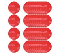 sourcing map 40 Pcs Double Sided Adhesive Pads, 30mm Dia Dash Cam Sticky Pads Self-Adhesive Square Mounting Foam Tape Waterproof & Heat Resistant for Car Walls Picture Home Decor, Red