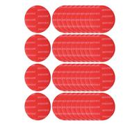 sourcing map 40 Pcs Double Sided Adhesive Pads, 60mm Dia Dash Cam Sticky Pads Self-Adhesive Square Mounting Foam Tape Waterproof & Heat Resistant for Car Walls Picture Home Decor, Red