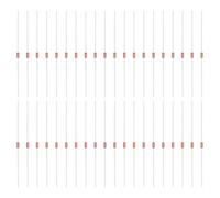 sourcing map 40 Pcs NTC Thermistors Resistors MF58 3950B 10K-1% Ohm Glass Sealed Temperature Sensors for Household Appliances Temperature Measurement Control