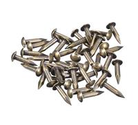 sourcing map 40 Pcs Small Tiny Nails 2.8mmx15mm(DXL) Tiny Brass Nails Hardware Nails Small Nail for Wooden DIY Decorative Boxes Household Accessories, Bronze Tone