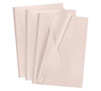 sourcing map 40 Sheets Light Pink Waterproof Tissue Paper 20x28 Inch Tissue Gift Wrapping Paper for Florist Bouquet Supplies, DIY Crafts Birthday Holiday Decoration