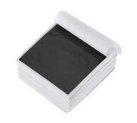 sourcing map 400 Pcs Gold Leaf Sheets 3.5" x 3.5" Imitation Gold Foil Sheets for Crafts,Picture Frames,Sculpture,Nails and DIY Arts Decoration,Black