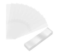 sourcing map 400Pcs Clear Perforated Shrink Band 135x35mm Fits Cap Diameter 82-85mm