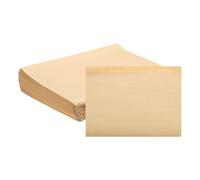 sourcing map 400Pcs Kraft Paper Sandwich Bags, 7.9 x 5.9 Inch Greaseproof Paper Cookie Bag Paper Snack Bags Lunch Bags for Home Bakery Shop Bread, Brown