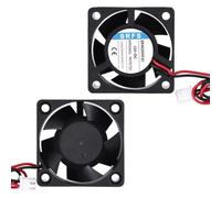 sourcing map 4020 Fan 40mm x 20mm 1-3/5 Inch 24V Small Plastic Cooling Fan 2 Pin for Computer PC Case CPU Heatsink 3D Printer Desktop Cooling Router Server(2 PCS)