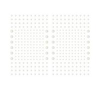 sourcing map 404 Pcs Glow in The Dark 3D Spot Decals Decor, Blue Luminous Adhesive Wall Stickers, 3D Glowing Stickers for Ceiling Bedroom Bedding Room Decoration