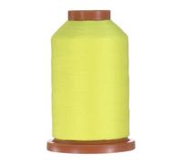 sourcing map 40D/2 Sewing Thread 1100 Yards Polyester Household Sewing String Hand Stitching Polyester Cord for Clothing Stitching Shoe Bag Repairing DIY Craft Lemon Yellow
