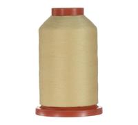 sourcing map 40D/2 Sewing Thread 1100 Yards Polyester Household Sewing String Hand Stitching Polyester Cord for Clothing Stitching Shoe Bag Repairing DIY Craft Dark Apricot