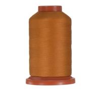 sourcing map 40D/2 Sewing Thread 1100 Yards Polyester Household Sewing String Hand Stitching Polyester Cord for Clothing Stitching Shoe Bag Repairing DIY Craft Camel
