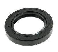 sourcing map 40mm x 60mm x 10mm TC Rubber Steel Spring Double Lip Oil Shaft Seal