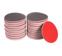 sourcing map 40pcs 1200 Grit Sanding Sponge 5 Inch Hook and Loop Sponge Sanding Disc Wet/Dry for Car Wood Drywall Metal
