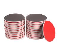 sourcing map 40pcs 1500 Grit Sanding Sponge 5 Inch Hook and Loop Sponge Sanding Disc Wet/Dry for Car Wood Drywall Metal