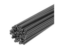 sourcing map 40pcs 16 Inch Plastic Welding Rods, 3/32 Inch PVC Welding Sticks for Repairing Plastic Bumpers, Kayaks, Car, Grey