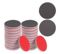 sourcing map 40pcs 3 Inch Sanding Sponge Set 1200 Grit 2000 Grit Hook and Loop Sanding Disc Wet/Dry Polishing for Car Wood Drywall Metal (20pcs of Each Grit)