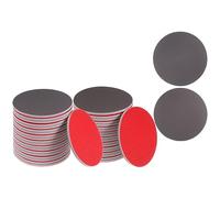 sourcing map 40pcs 5 Inch Sanding Sponge Set 1500 Grit 3000 Grit Hook and Loop Sanding Disc Wet/Dry Polishing for Car Wood Drywall Metal