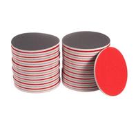 sourcing map 40pcs 600 Grit Sanding Sponge 5 Inch Hook and Loop Sponge Sanding Disc Wet/Dry for Car Wood Drywall Metal