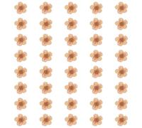 sourcing map 40Pcs Dried Pressed Flowers, 0.24-0.31" Colorful Dried Pressed Narcissus Flowers Bulk for Nail Art Resin Jewelry Candle Card Making Scrapbook Phone Case Decoration, Pink