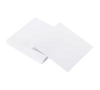 sourcing map 40Pcs Kraft Paper, 10 x 10 cm Kraft Cardstock Paper Sheets Kraft Cardstock Cutouts for Art Supplies, Origami, Paper Crafting, White