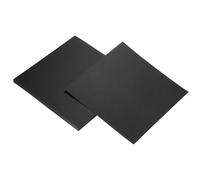 sourcing map 40Pcs Kraft Paper, 25 x 25 cm Kraft Cardstock Paper Sheets Kraft Cardstock Cutouts for Art Supplies, Origami, Paper Crafting, Black