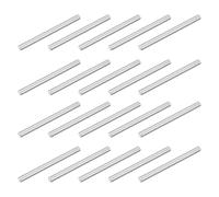 sourcing map 40Pcs M3 x 40mm 304 Stainless Steel Dowel Pin, Cylindrical Shelf Support Peg Pin Parallel Pin Fastener for Mechanical Manufacturing, Industry, Furniture Installation, Silver
