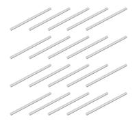 sourcing map 40Pcs M3x60mm 304 Stainless Steel Dowel Pin, Cylindrical Shelf Support Peg Pin Parallel Pin Fastener for Mechanical Manufacturing, Industry, Furniture Installation, Silver