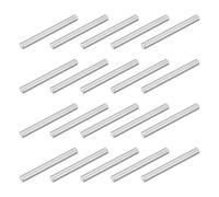 sourcing map 40Pcs M4x40mm 304 Stainless Steel Dowel Pin, Cylindrical Shelf Support Peg Pin Parallel Pin Fastener for Mechanical Manufacturing, Industry, Furniture Installation, Silver