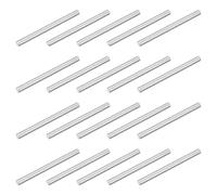 sourcing map 40Pcs M4x50mm 304 Stainless Steel Dowel Pin, Cylindrical Shelf Support Peg Pin Parallel Pin Fastener for Mechanical Manufacturing, Industry, Furniture Installation, Silver