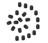 sourcing map 40Pcs Replacement Stylus Pen Tips 5.5mm Conductive Capacitive Touch Screen Pens Tips Silicone Rubber, Black