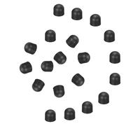sourcing map 40Pcs Replacement Stylus Pen Tips 7.5mm Conductive Capacitive Touch Screen Pens Tips Silicone Rubber, Black