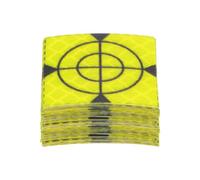 sourcing map 40pcs Survey Reflector Sheets 30x30mm Self-adhesive Reflective Tape Survey Target Mark for Total Stations, Green